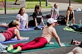 Йога на свежем воздухе для жителей Мурино